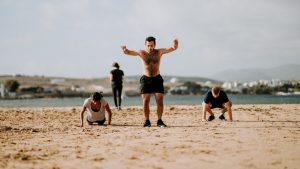 Team CrossFit training